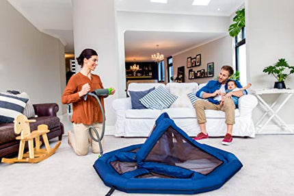 EverEarth EE33784 Inflatable Baby Playpen Blue