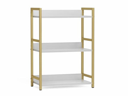 BSONE Small Bookshelf, 3 Tier Book Shelf, Modern Bookcase for Bedroom Living Roo