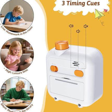 EooCoo Visual Timer for Kids, 99 Minute Colorful Petals Countdown Digital Timers