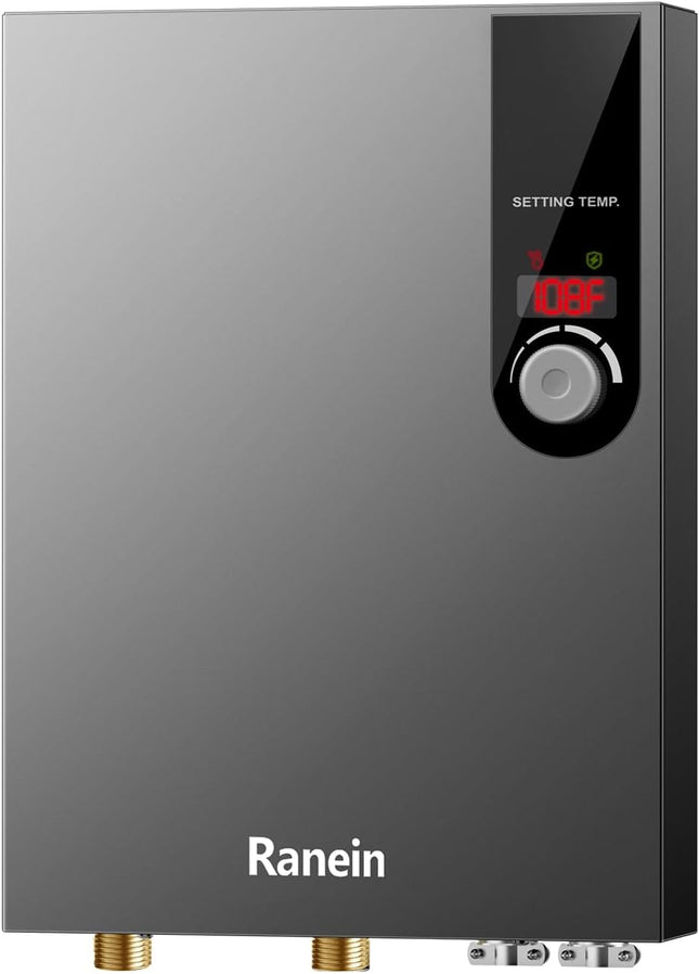 Electric Tankless Water Heater, 27kW 240V on Demand Instant Endless Water Heater