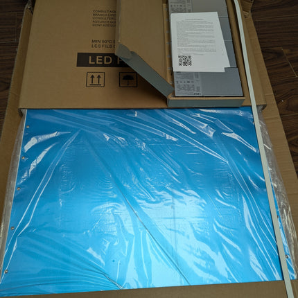 2X4 LED Flat Panel Light,4 Pack,0-10V Dimmable,75W with 7800 Lumens,5000K Daylig