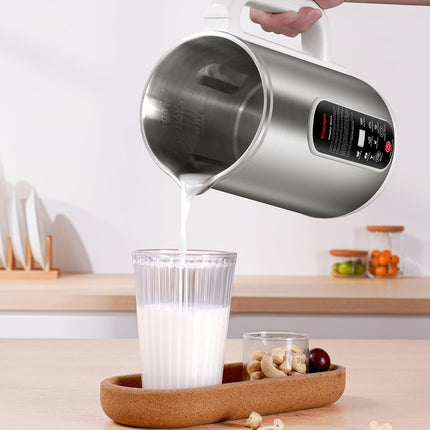 40oz Nut Milk Maker Machine Stainless Steel Soy Milk Maker Homemade Almond, Oat,