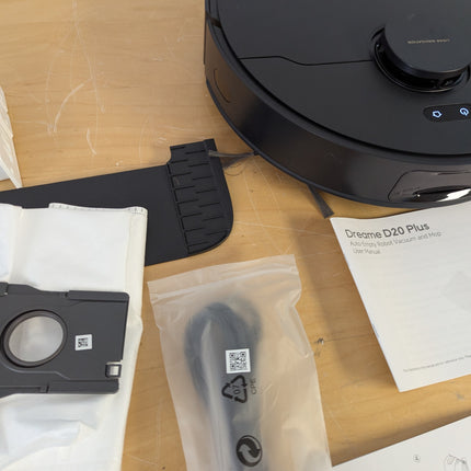 (NO STATION) DREAME D20 Plus Robot Vacuum, 13000Pa Suction, Robot Only