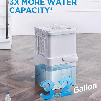 Midea Cube 20 Pint Dehumidifier for Basement and Rooms at Home for up to 1,500 S