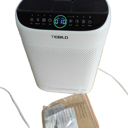 TEBILD Air Purifier for Home Large Room Up to 2500 Ft² with Washable Pre-Filters