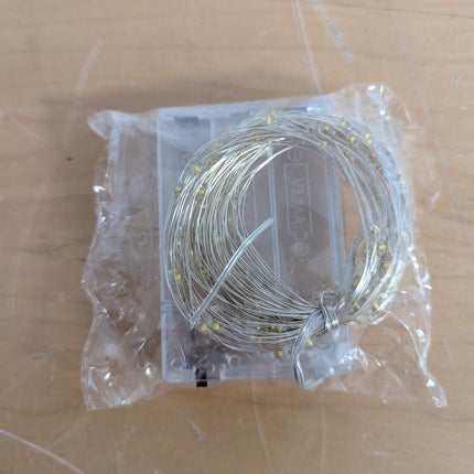 LED String of Lights, L: 3,15 m, silver, 1pc