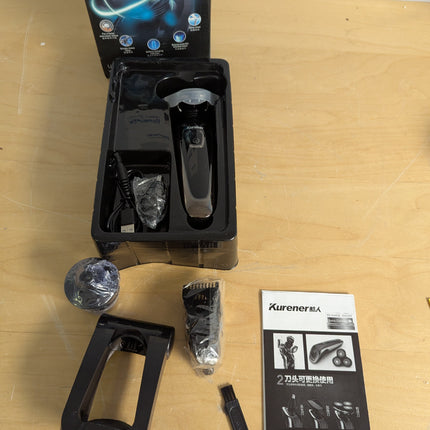 Kurener Electric Shaver Razor for Men - 4 in 1 Multifunctional Grooming Kit with