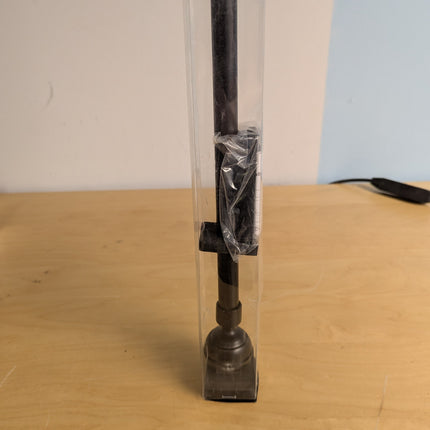 Black Curtain Rods, Small Curtain Rods for Windows 48 to 84 Inch, 5/8 Heavy Duty