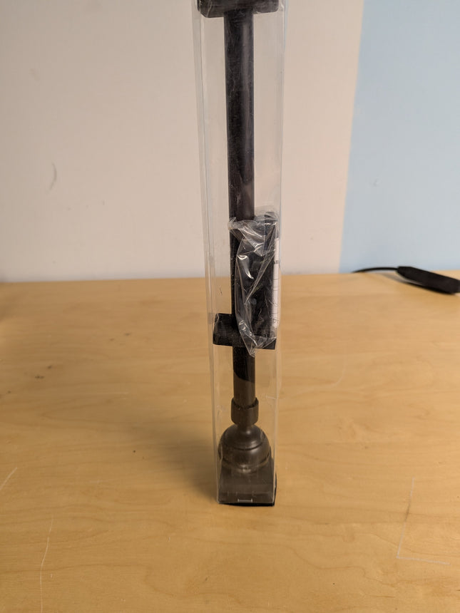 Black Curtain Rods, Small Curtain Rods for Windows 48 to 84 Inch, 5/8 Heavy Duty