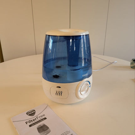 Vicks V4600-CAN Filter-Free Ultrasonic Cool Mist Humidifier, Medium Room Humidif