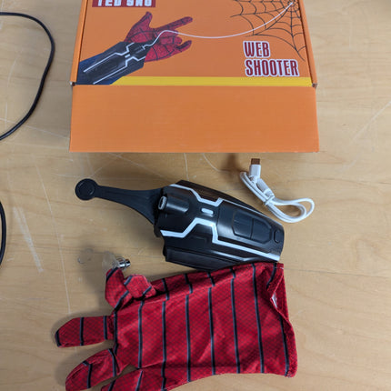 Spider Man Glove Cosplay Launcher Spider String web Shooter Toys for Children