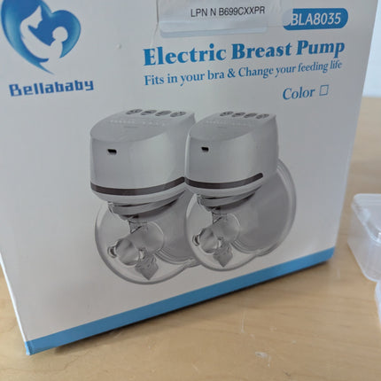 Bellababy Hands-Free Breast Pumps Wearable Upgraded with 17mm, 19mm, 21mm Insert