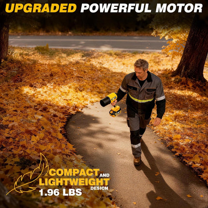 2 in 1 Cordless Leaf Blower for DEWALT 20V Max Battery, 740-CFM 190-MPH Handheld