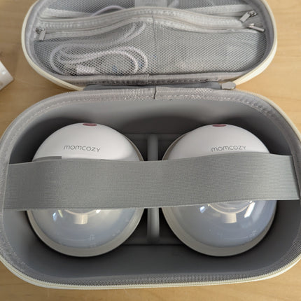 Momcozy M5 Smart App Control Hands Free Breast Pump, Electric Wearable Breast Pu