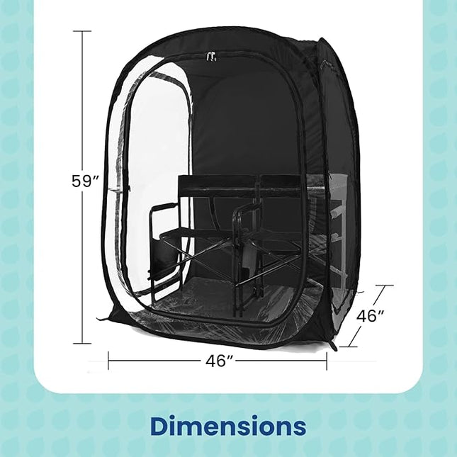 WeatherPod – The Original XXL 1-2 Person Pod – Pop-Up Weather Pod, Protection fr
