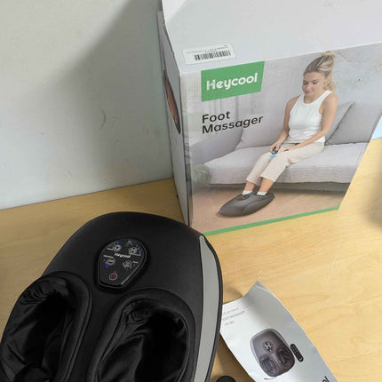 Foot Massager with Heat, Vibration, Compression, Shiatsu Feet Massager Machine f