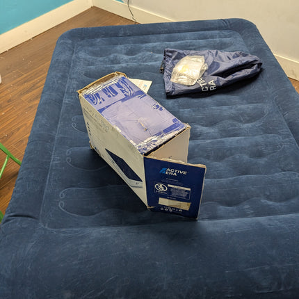 Active Era Luxury Air Mattress with Built-in Electric Pump & Raised Pillow