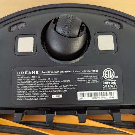 (NO STATION) DREAME D20 Plus Robot Vacuum, 13000Pa Suction, Robot Only