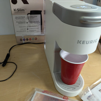 Keurig K-Slim Single Serve K-Cup Pod Coffee Maker, Multistream Technology, 3 Bre