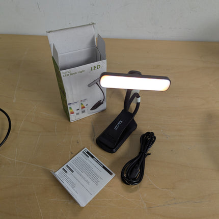 24 Led Rechargeable Book Light for Reading in Bed-Eye Caring 3 Color Temperature