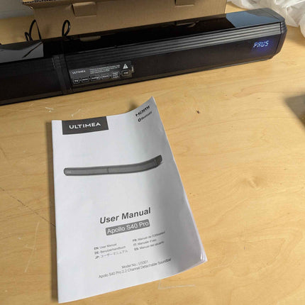 ULTIMEA 2.2ch Sound Bars for TV, Peak Power 100W, 2-in-1 Detachable Bluetooth 5.