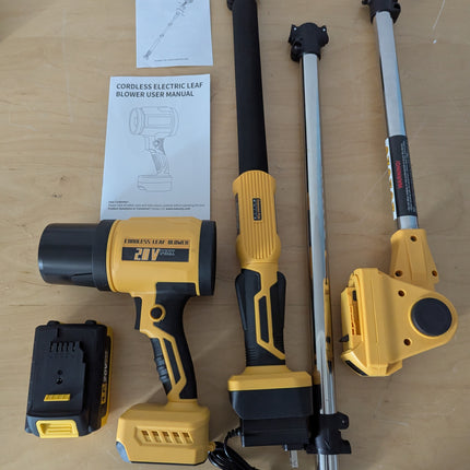 2 in 1 Cordless Leaf Blower for DEWALT 20V Max Battery, 740-CFM 190-MPH Handheld