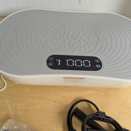 MERACH Vibration Plate Exercise Machine, Vibrating Platform with LED Touch Scree