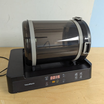 15 Minute Vacuum Tumbler Marinator for Meat Vegetable with Leak Proof Clip https