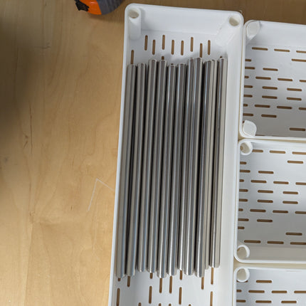 SONGMICS Slim Storage Cart, 4-Tier Rolling Cart, Narrow Utility Cart on Wheels,