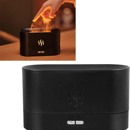Essential Oil Diffuser Flame Light Aromatherapy Humidifier USB Powered Mist Diff