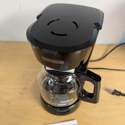 BLACK+DECKER CM0916B 12 Cup Vortex Coffee Maker with Permanent Filter