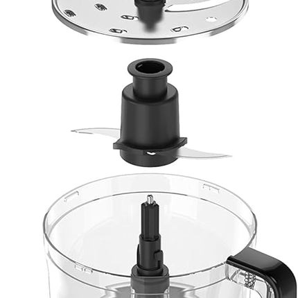BLACK+DECKER 3-in-1 Food Processor and Chopper, 8 Cup Capacity, 450W Power with