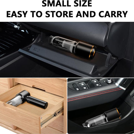Professional Car Vacuum Cleaner, 20000Pa Powerful Handheld Vacuum for Car Interi