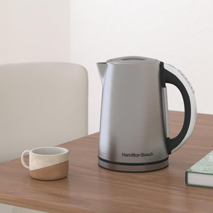 Hamilton Beach Variable Temperature Electric Kettle, 1.7 L, 1500W, 6 Presets, Ke