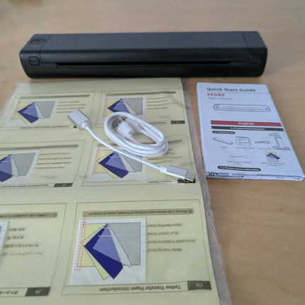 Phomemo Thermal Portable Printer Wireless for Travel, M08F Mobile for Home Use B