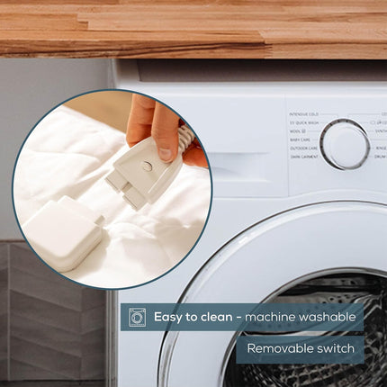 Beurer UWB55 Heated Underblanket with 8 Temperature Settings & Ultra-Soft Fleece