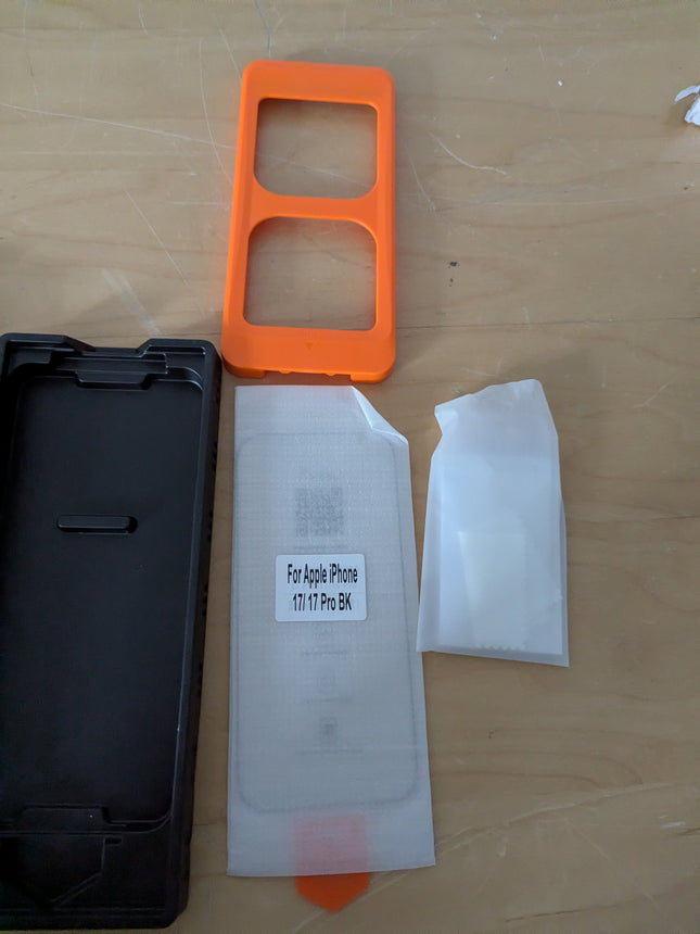 TOCOL 2 Pack for iPhone 17 Screen Protector 6.3 inch 9H Hardness Military Grade