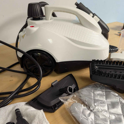 KROQO Steam Cleaner, Steam Mop with 9 Accessories, Powerful Multipurpose Portabl