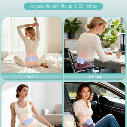 Slimpal Period Heating Pad for Cramps, Portable Heat Pad for Menstrual Cramp Rel