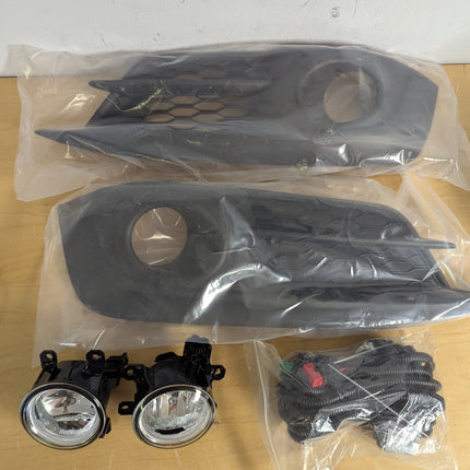 BestParts Fog Lights Kit for Honda Civic 2016-2018, Yellow Halogen 12V 35W with Covers, Wiring & Switch, DOT/SAE Legal