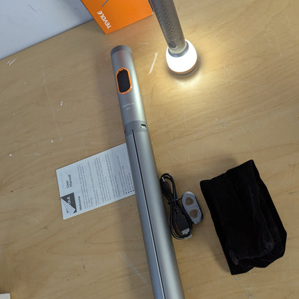 Telescopic Collapsible Camping Light, 800 Lumens, IP65, Remote & Magnetic Base