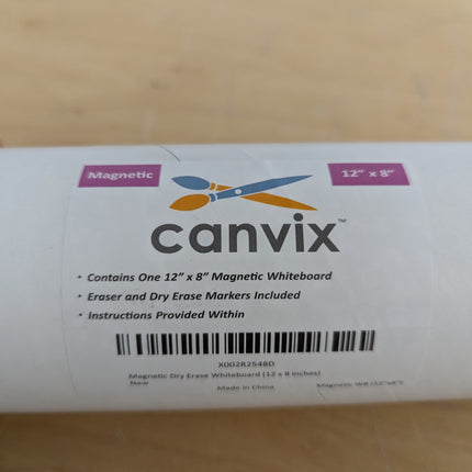 Canvix Magnetic Dry Erase Whiteboard for Refrigerator – Magnetized, Removable, R