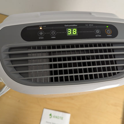 ANDTE 2500 Sq.Ft Dehumidifier for Large Room and Home Basements, 34 Pints Dehumi
