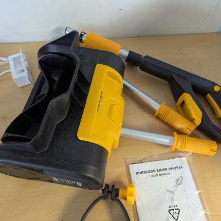 Cordless Snow Shovel Compatible with Dewalt 20V Max Battery, 11" Electric Snow B