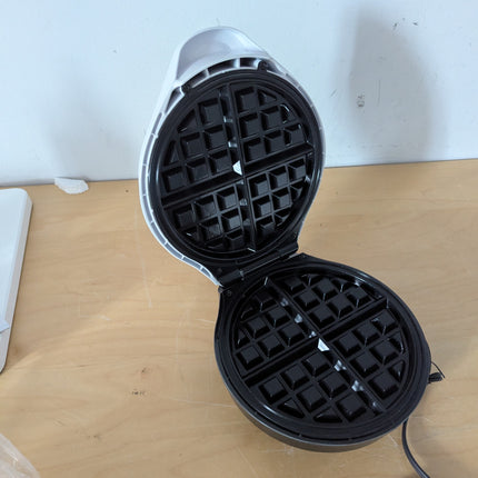 Starfrit Electric Waffle Maker - 7" Non-Stick Ceramic Cooking Surface - Scratch