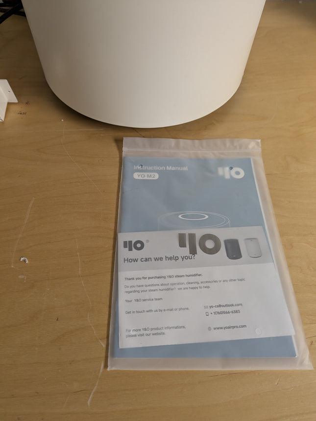 (used - fair) Humidifiers for Large Room, Y&O 10L(2.64Gal) Steam Whole House Hum