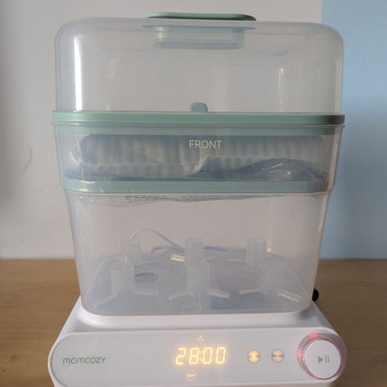 Momcozy 3 Layers Large Bottle Sterilizer and Dryer, Fast Sterilize and Dry, Univ