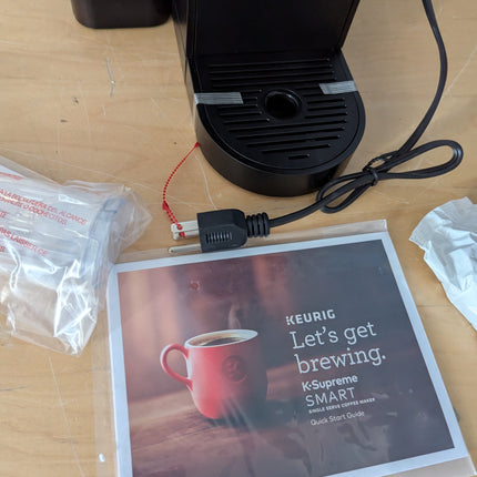 Keurig K-Supreme SMART, Single Serve K-Cup Pod Coffee Maker With Connected Capab