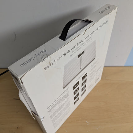 Withings Body Cardio – Premium Wi-Fi Body Composition Smart Scale, Tracks Heart