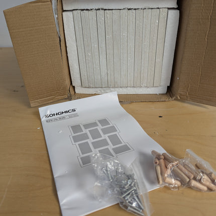 SONGMICS Collage Picture Frames, 4x6 for Wall Decor 12 Pack, Assembly Required,